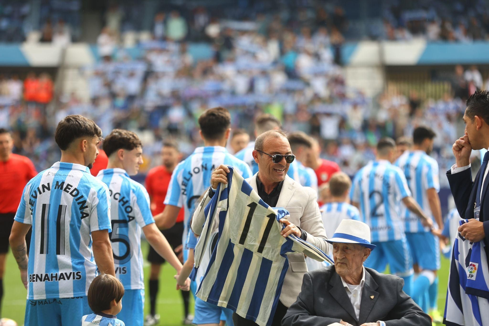 Málaga CF-AD Ceuta, en fotos
