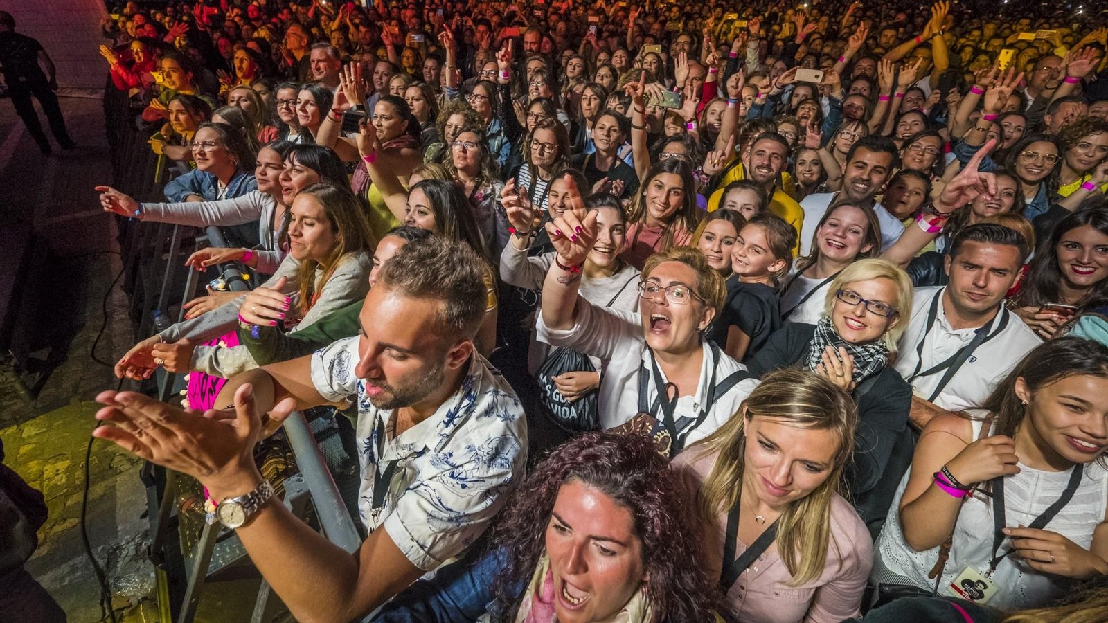 Manuel Carrasco en Cádiz.