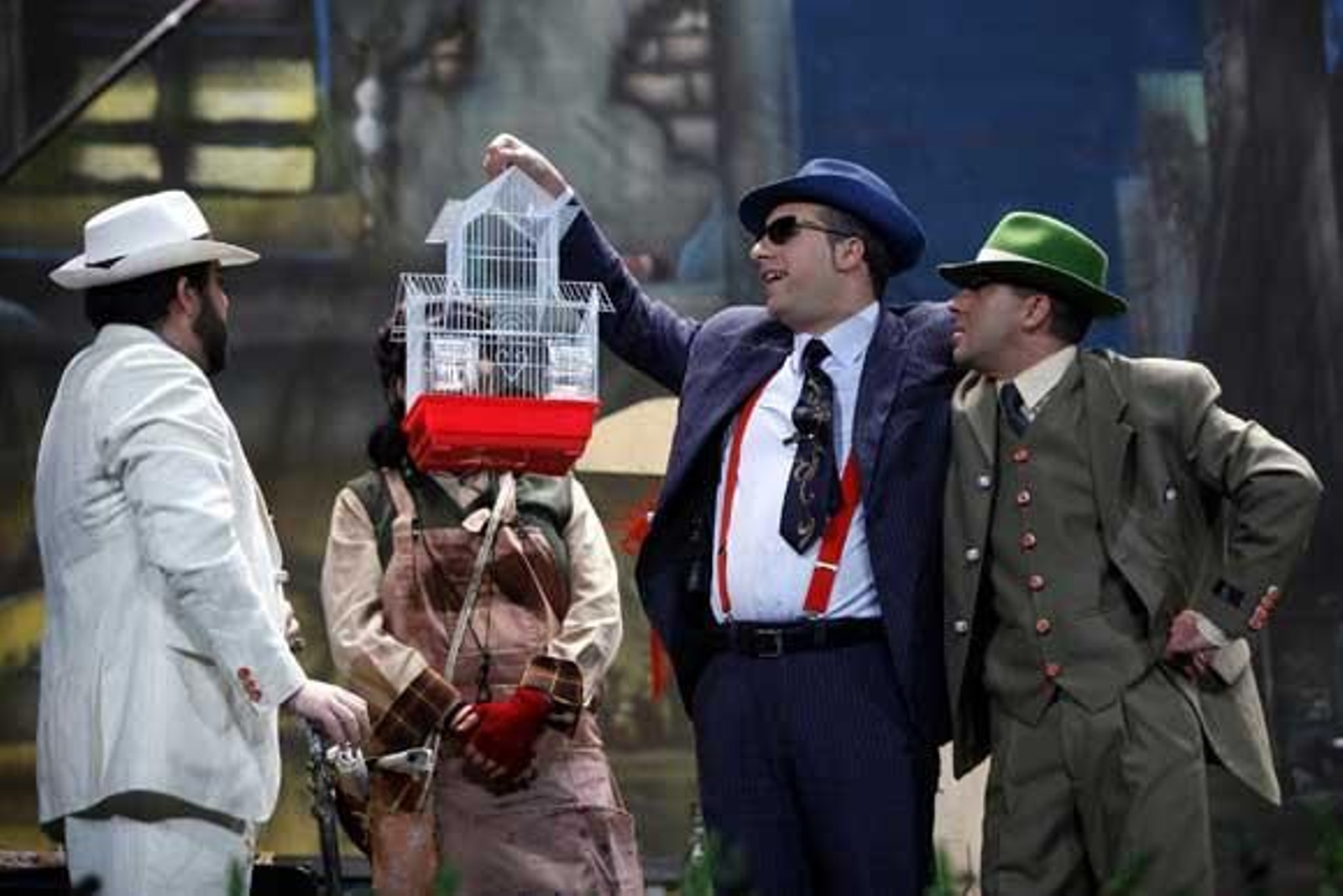 Cuarteto 'Los que cogieron al mono Amedio...' (1º premio)

Foto: Julio Gonzalez-Jesus Marin-Lourdes de Vicente