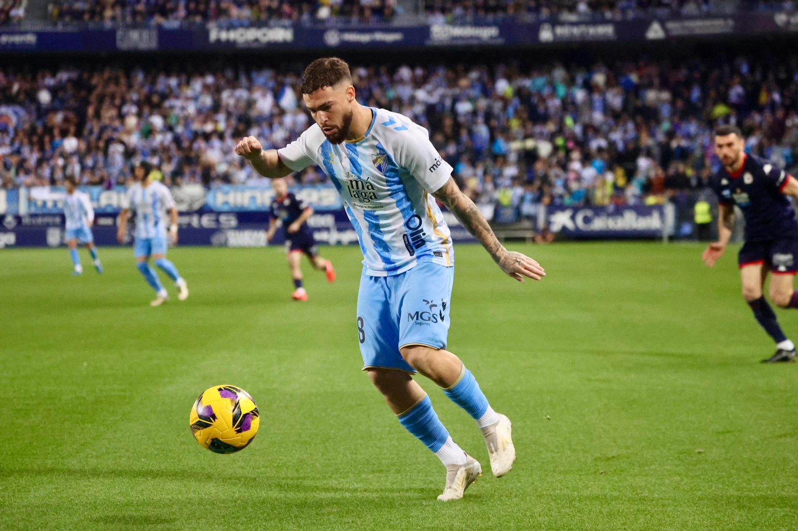 Las fotos del Málaga-Deportivo de La Coruña
