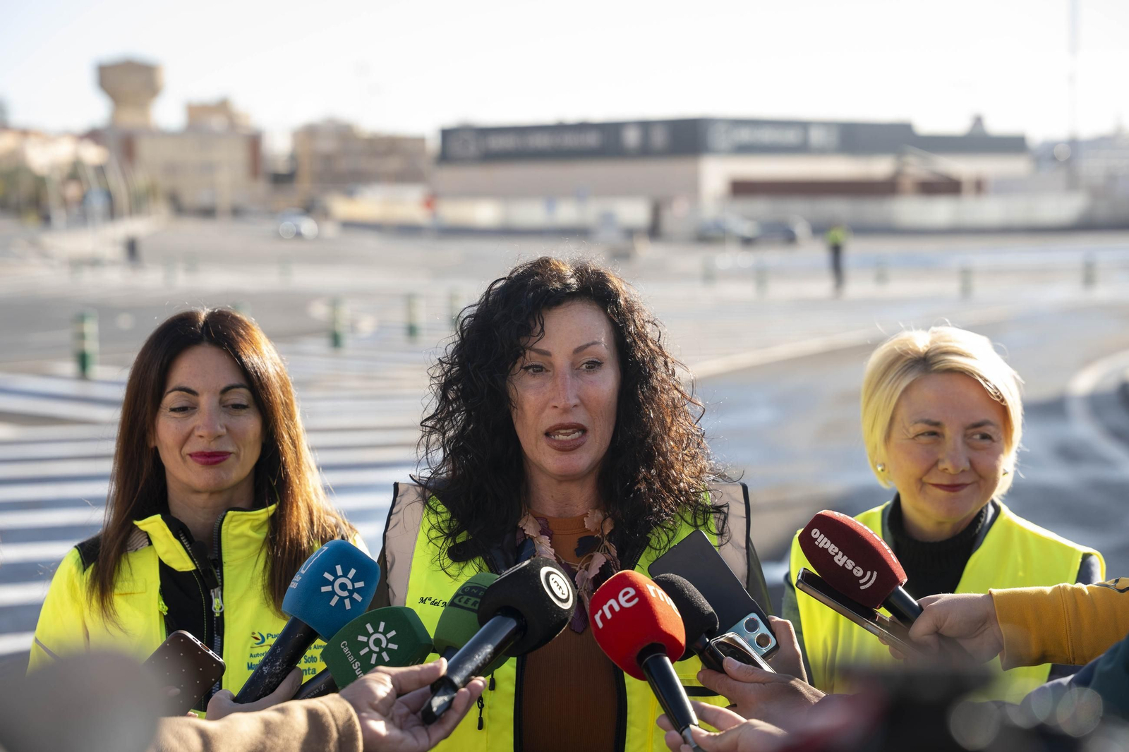 Los primeros usuarios del nuevo acceso al Puerto