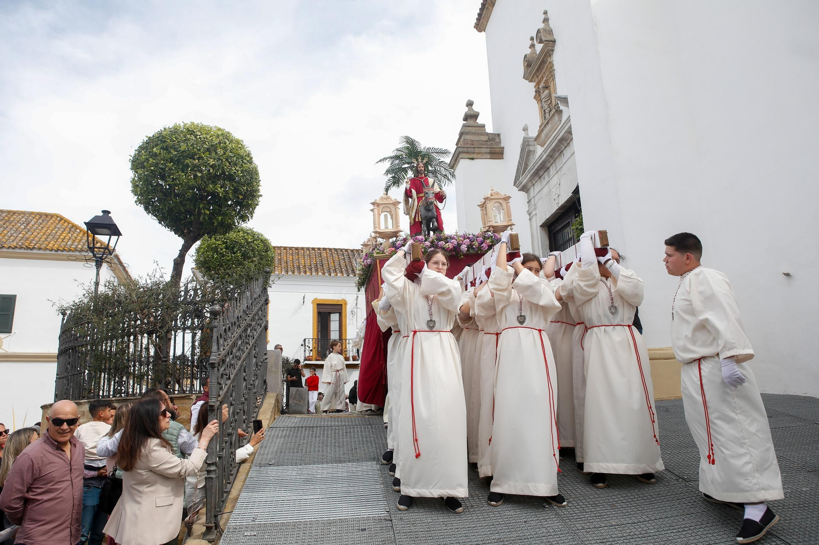 Fotos del Domingo de Ramos en San Roque