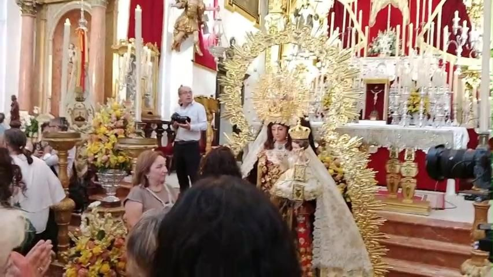 Día del Carmen en San Fernando: besamanos a la Patrona