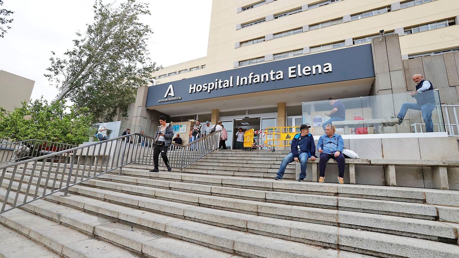 El hospital Infanta Elena de Huelva.