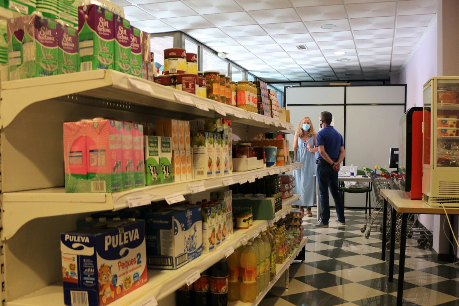 Instalaciones del Economato Social de Baena Solidaria.