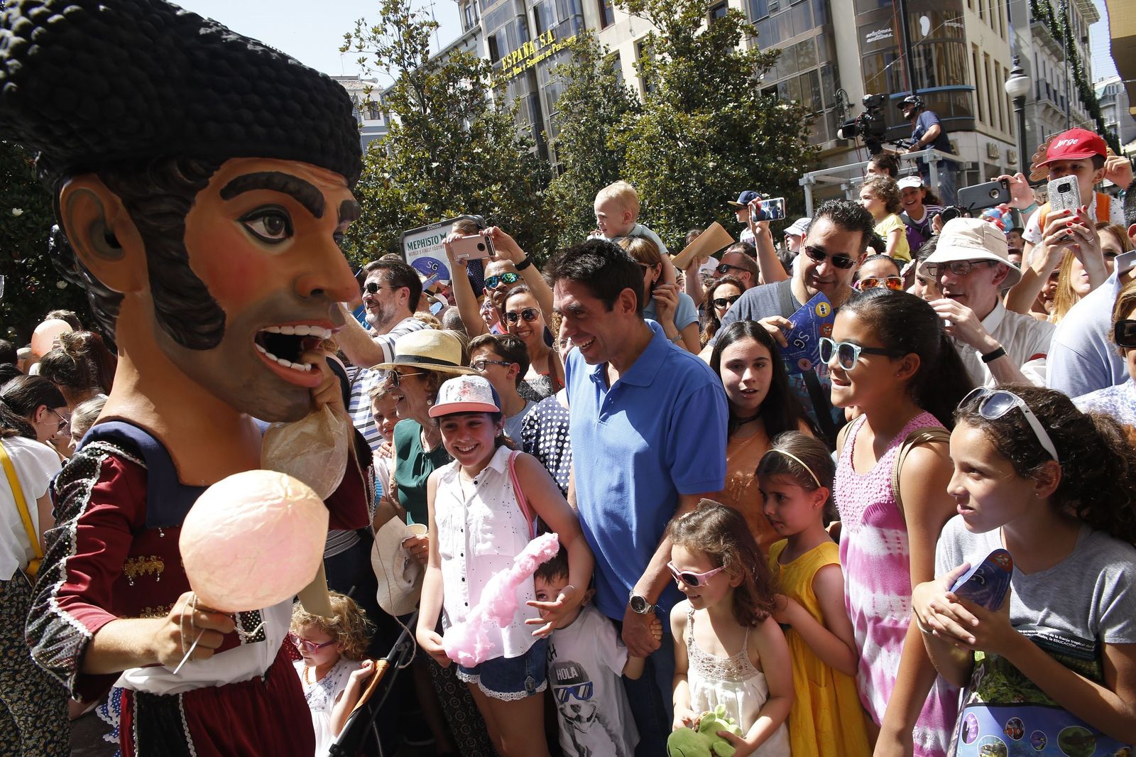 Celebración de la Tarasca en las fiestas del Corpus Christi
