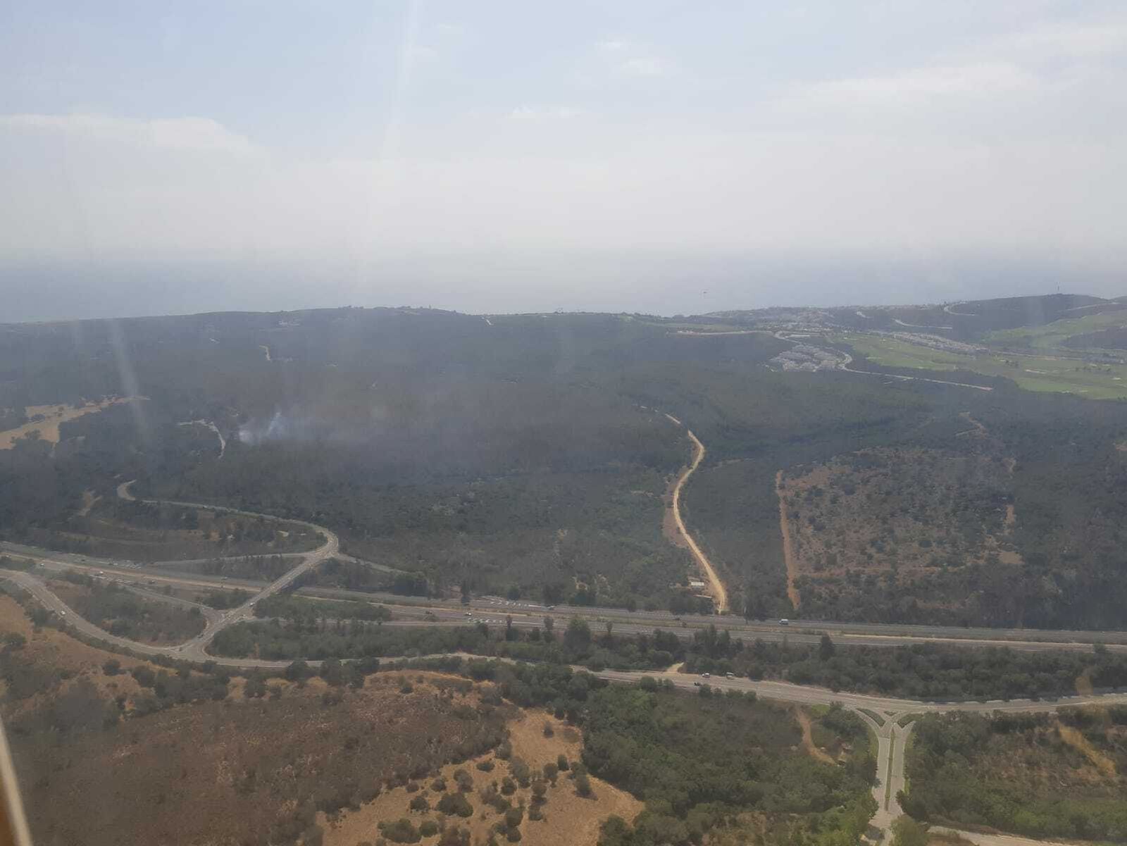 El incendio declarado en paraje Borondo