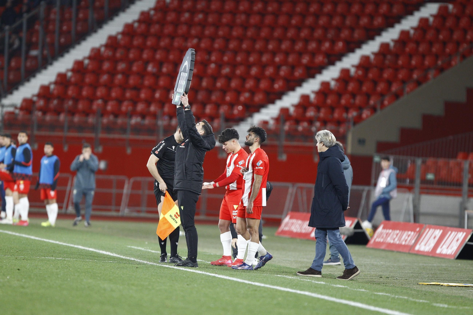 Las imágenes del partido U.D. Almería-S.D. Huesca