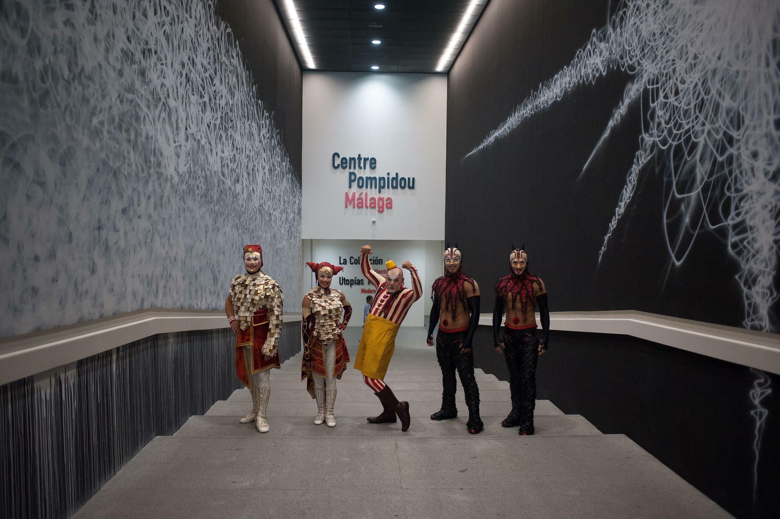 Presentación del espectáculo 'Kooza' del Circo del Sol en Málaga