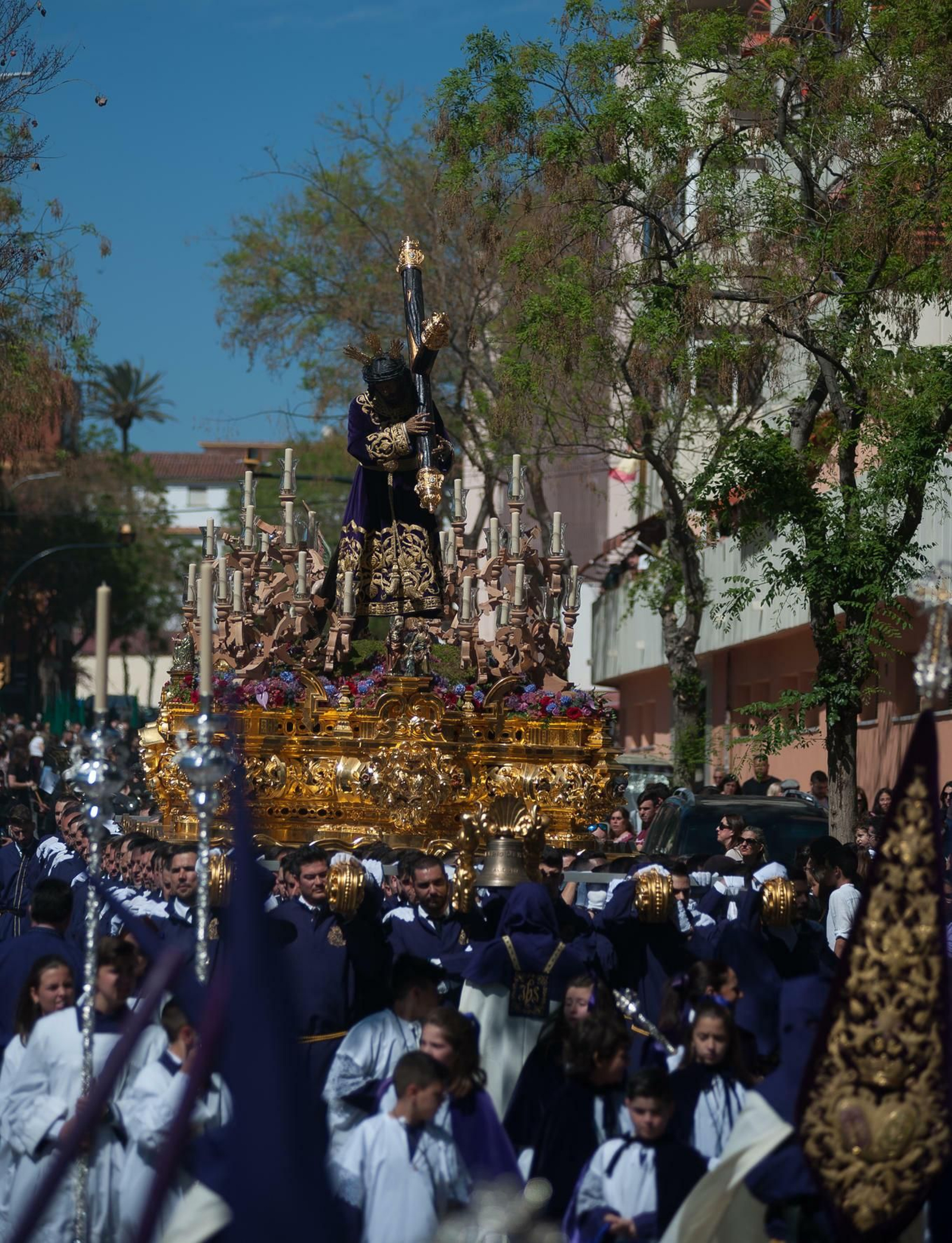 Las fotos de Nueva Esperanza en el Martes Santo en Málaga Las fotos de Nueva Esperanza en el Martes Santo en Málaga