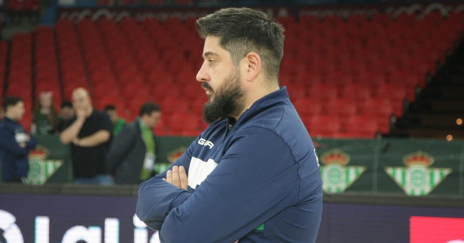 Josan González, técnico del Córdoba Patrimonio de la Humanidad, en San Pablo.