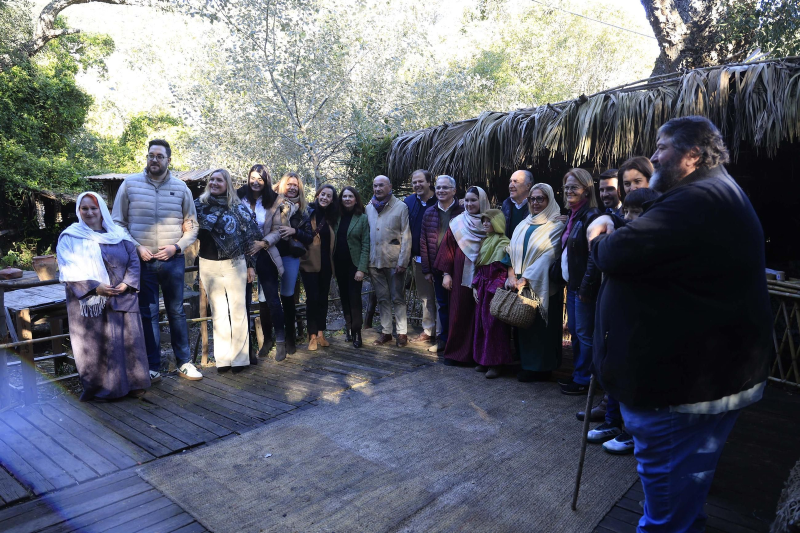 Las fotos de la inauguración del Belén Viviente de Pelayo en Algeciras