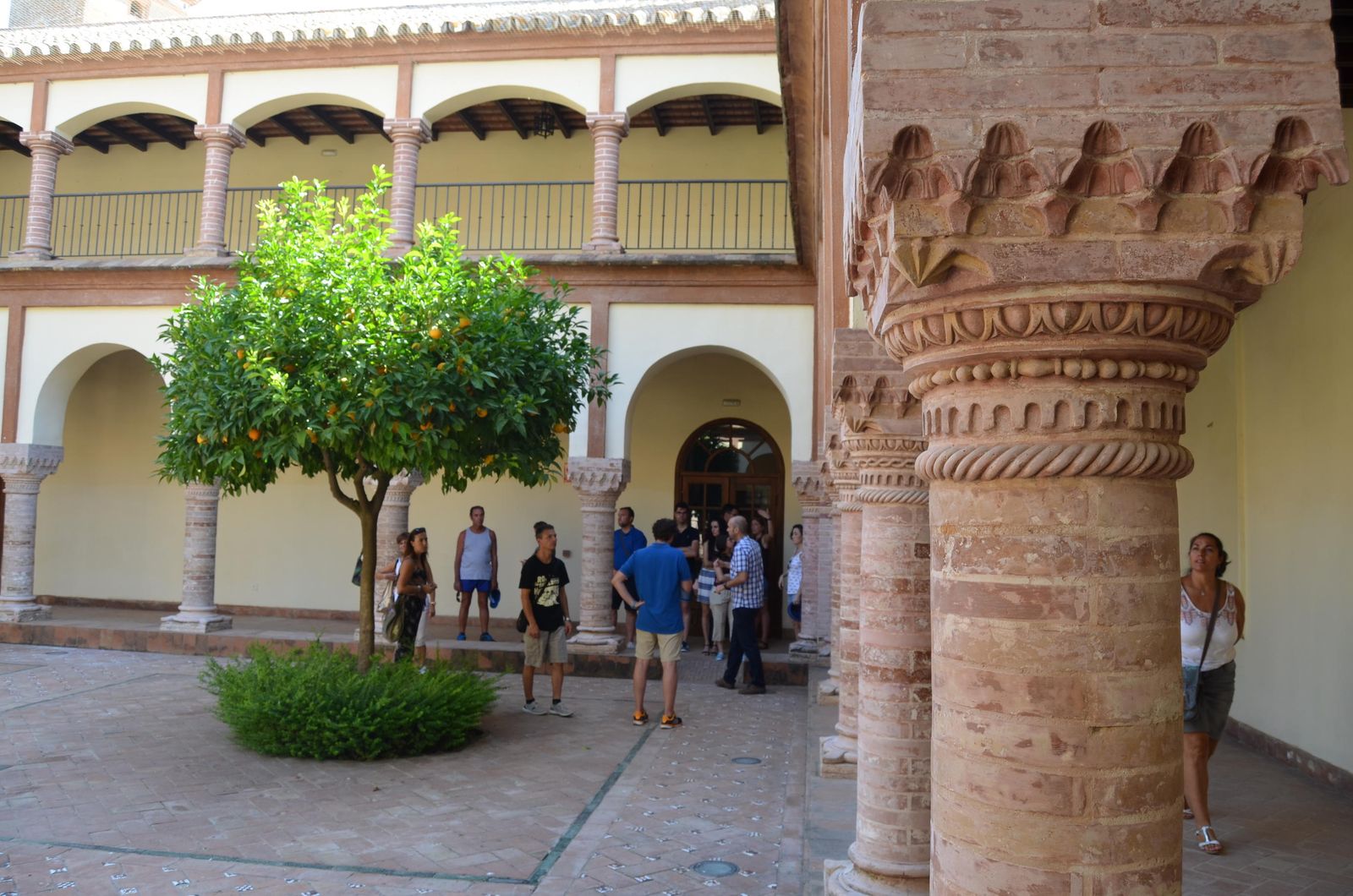 Claustro del convento de Santa Clara.