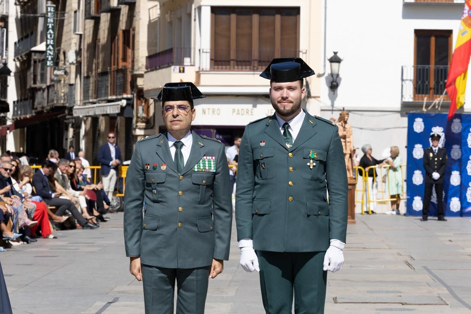 Acto por el día de la Policía Nacional, con motivo de la festividad los Santos Ángeles Custodios