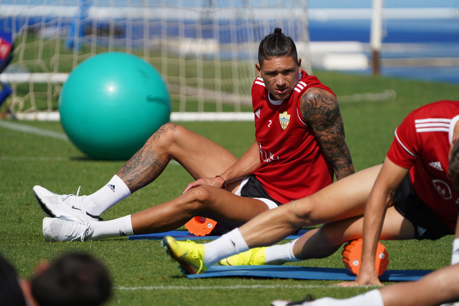 Fotogalería del entrenamiento de la UDA (jueves 18)