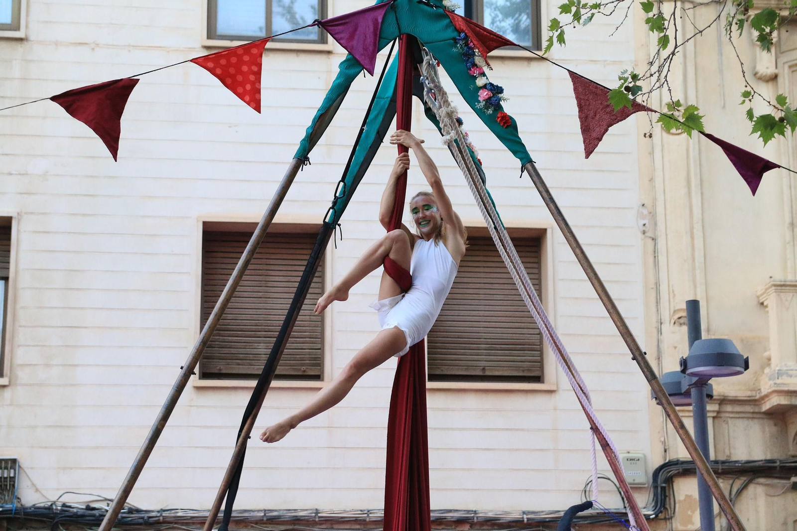 Imágenes de la Noche en Blanco, en Almería