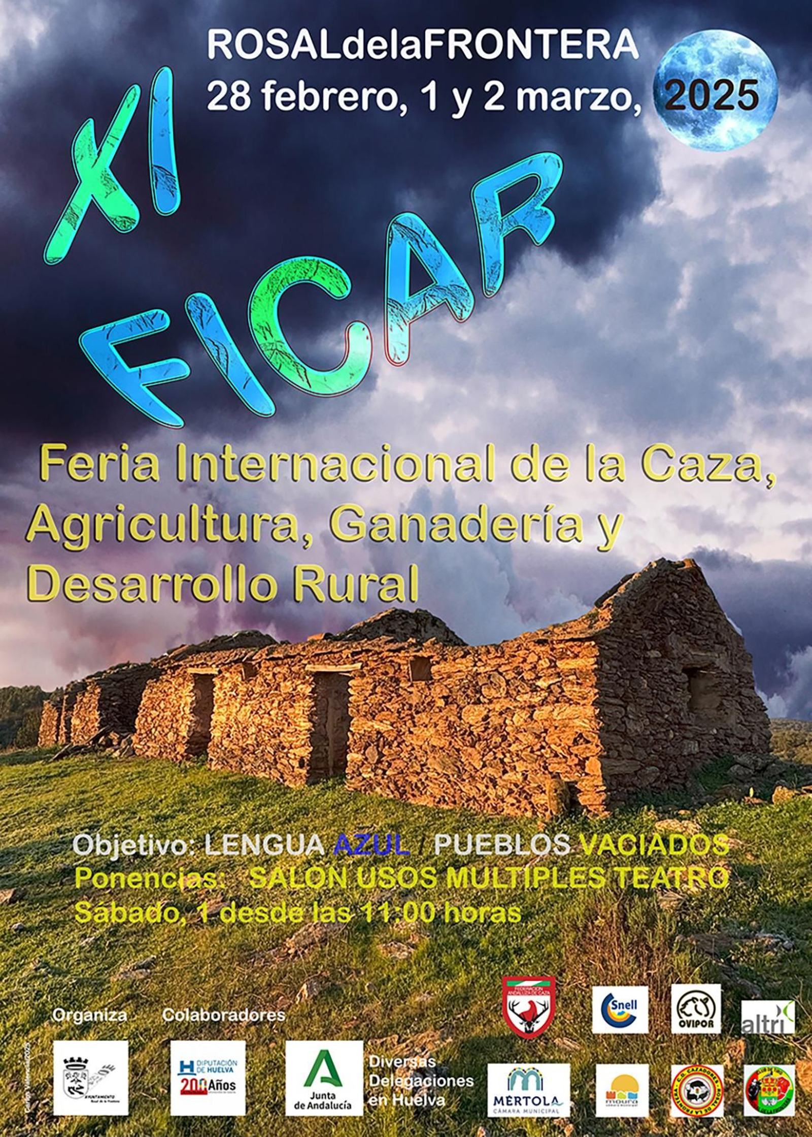 Cartel XI Feria de la Caza, Agricultura, Ganadería y Desarrollo Rural