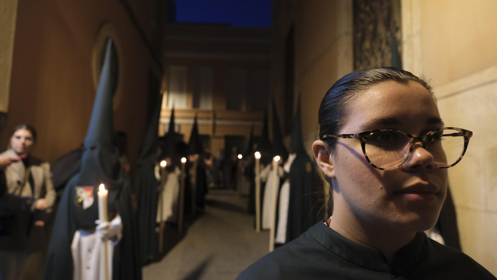 Procesión de Estudiantes en Almería, en imágenes