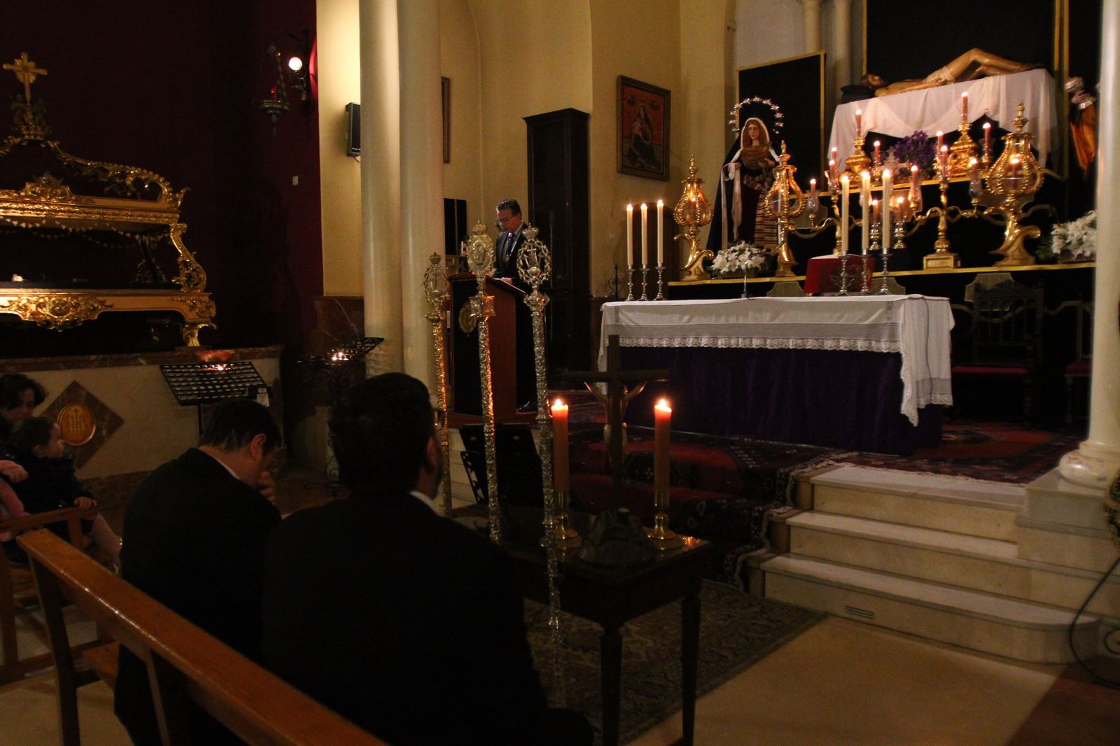 Quinario en la soledad al Santísimo Cristo yacente