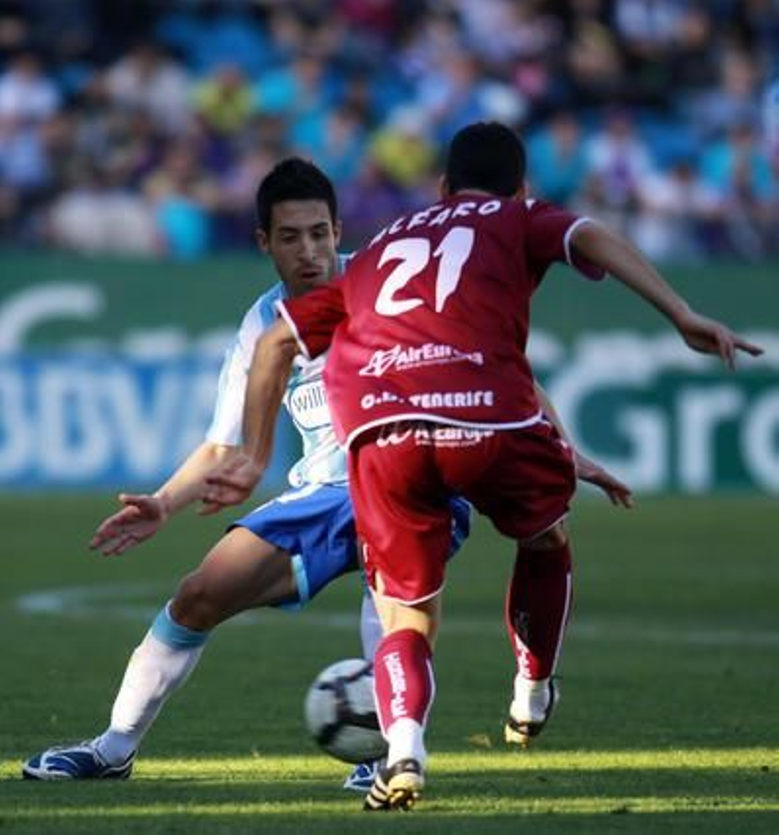 El Málaga empata en casa ante el Tenerife. / Migue Fernández