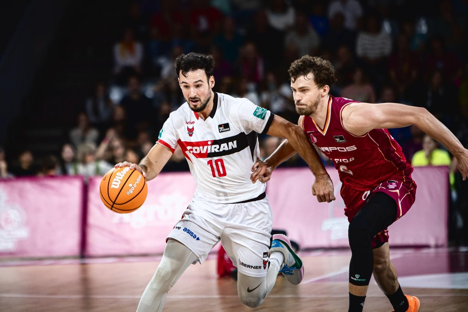 Lluís Costa volvió a jugar con el Covirán Granada en Lleida.
