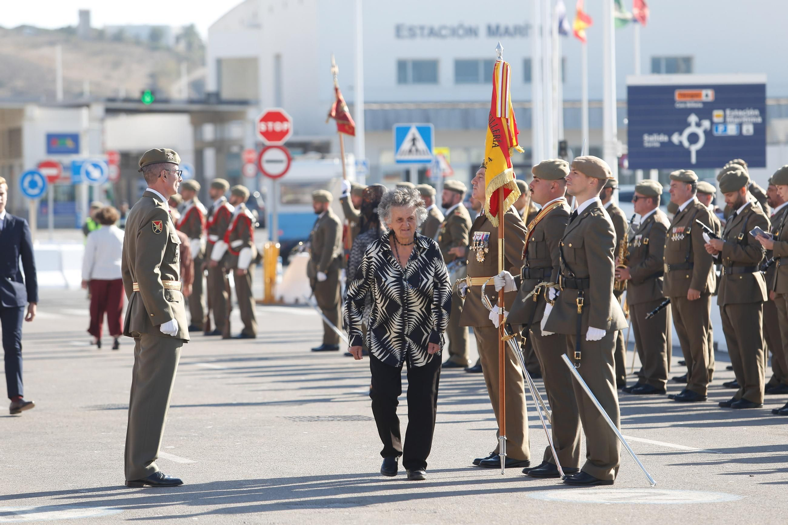 Las fotos de la jura de bandera civil en Tarifa