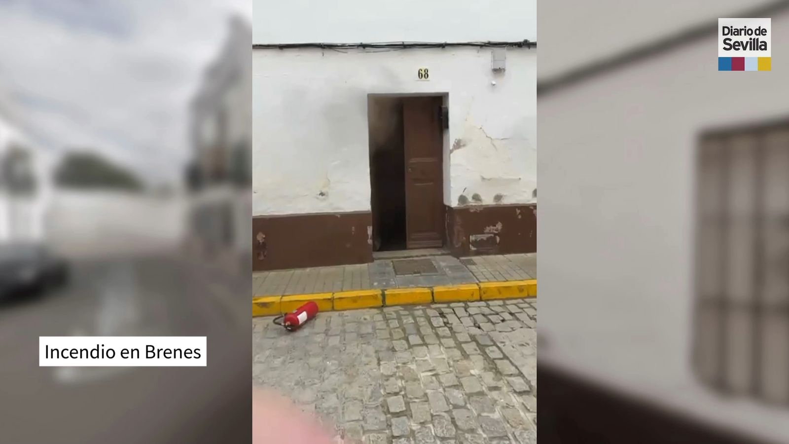 Incendio con un fallecido en Brenes