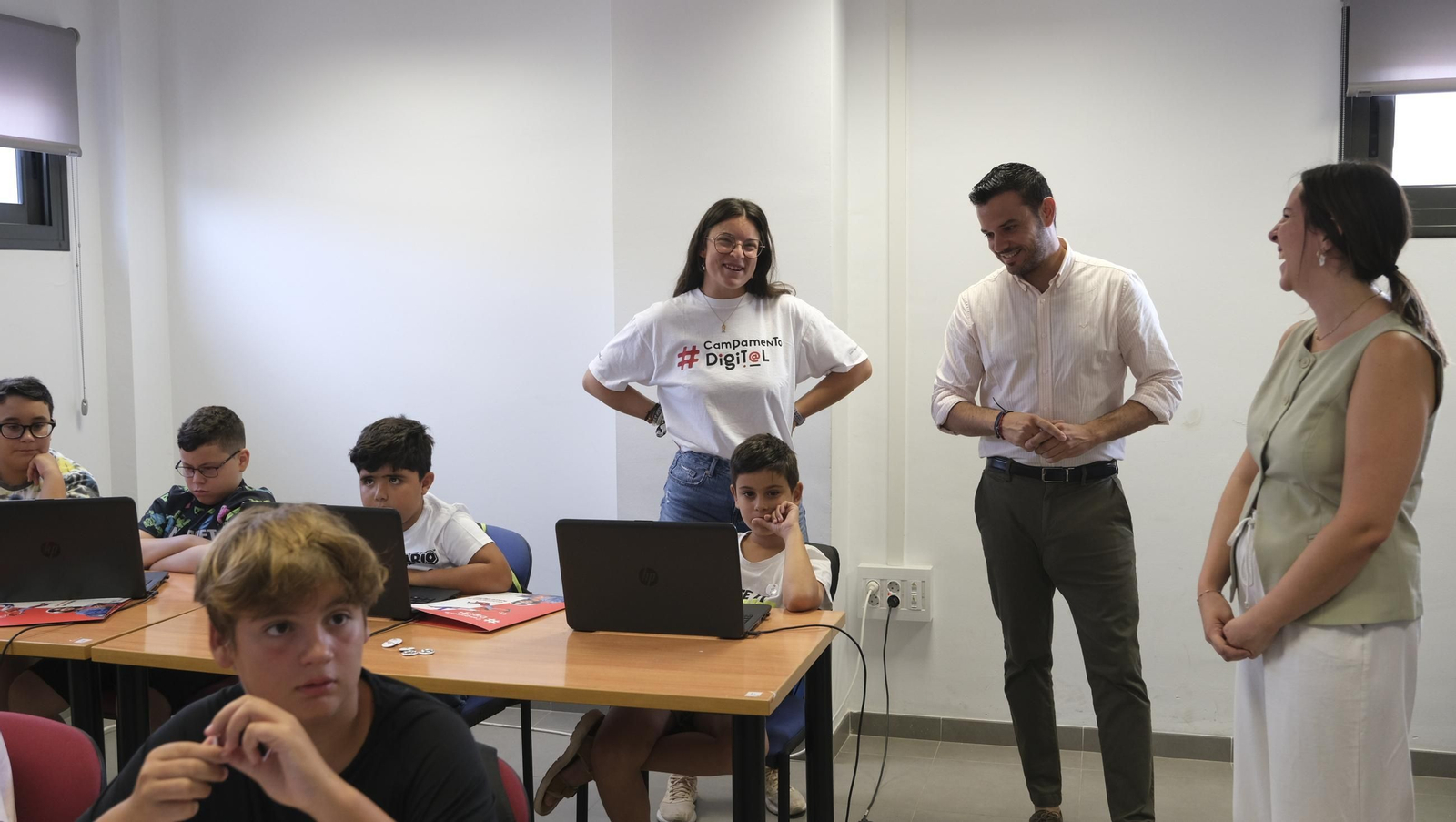 Campamento digital infantil, en imágenes