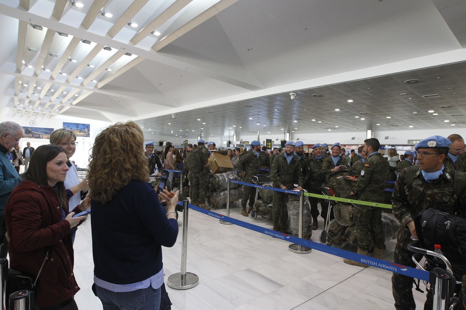 Fotogalería despedida contingente militar al Líbano