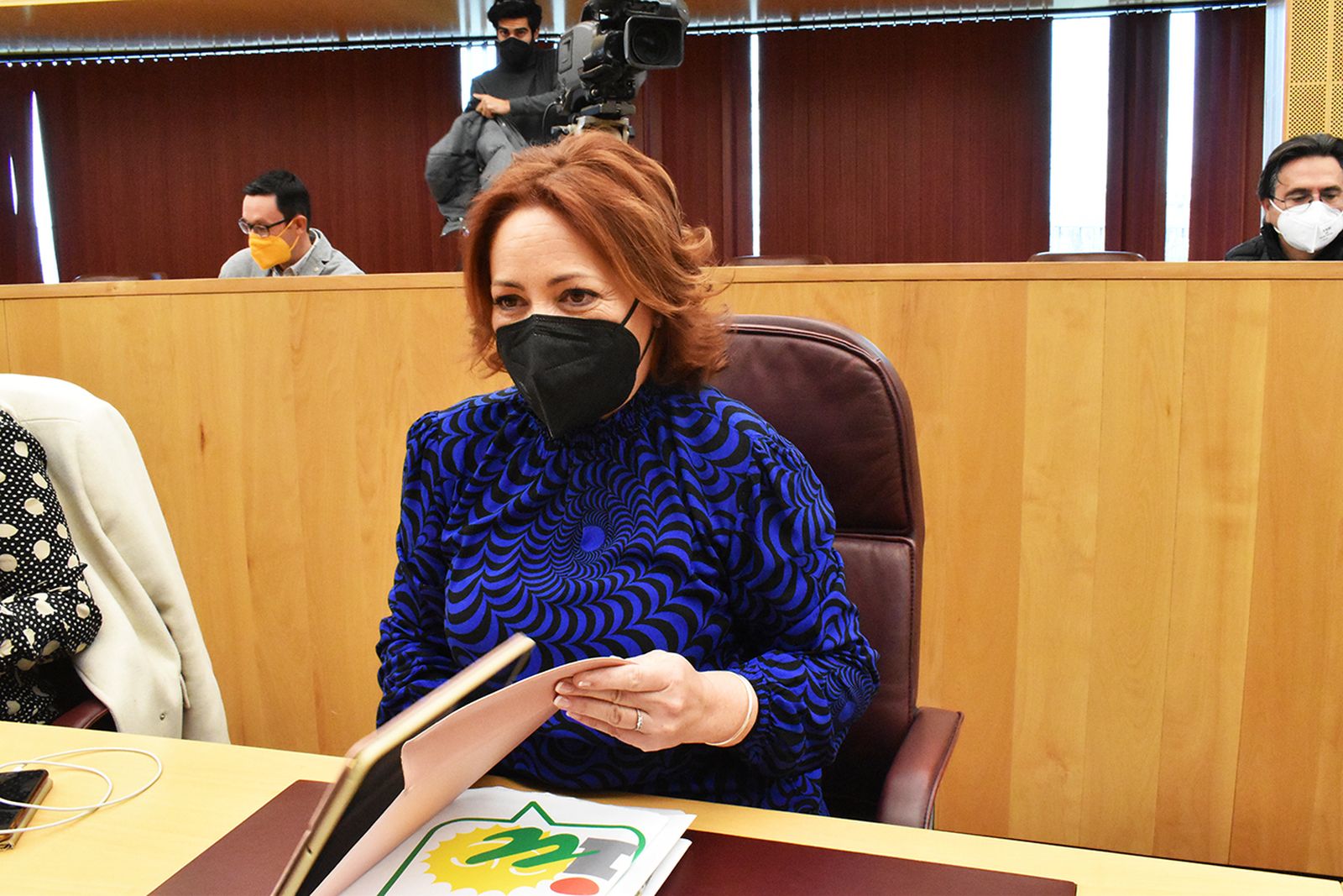 La diputada Mari Carmen Pérez