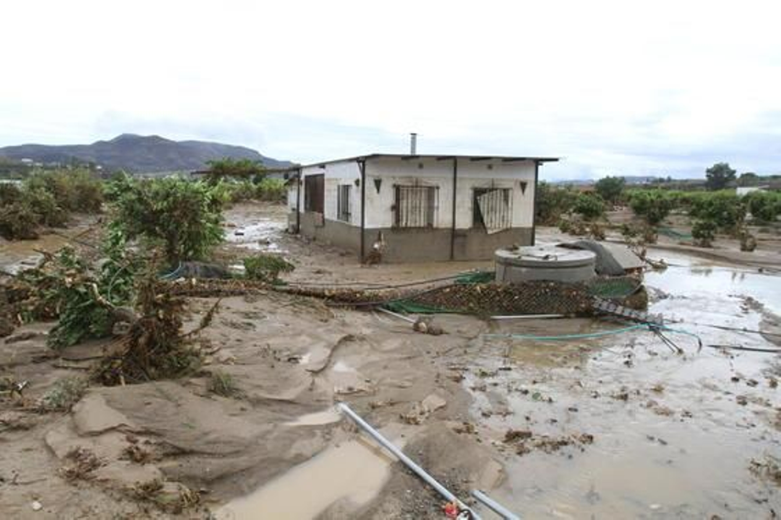 Imágenes de las lluvias en la provincia de Málaga