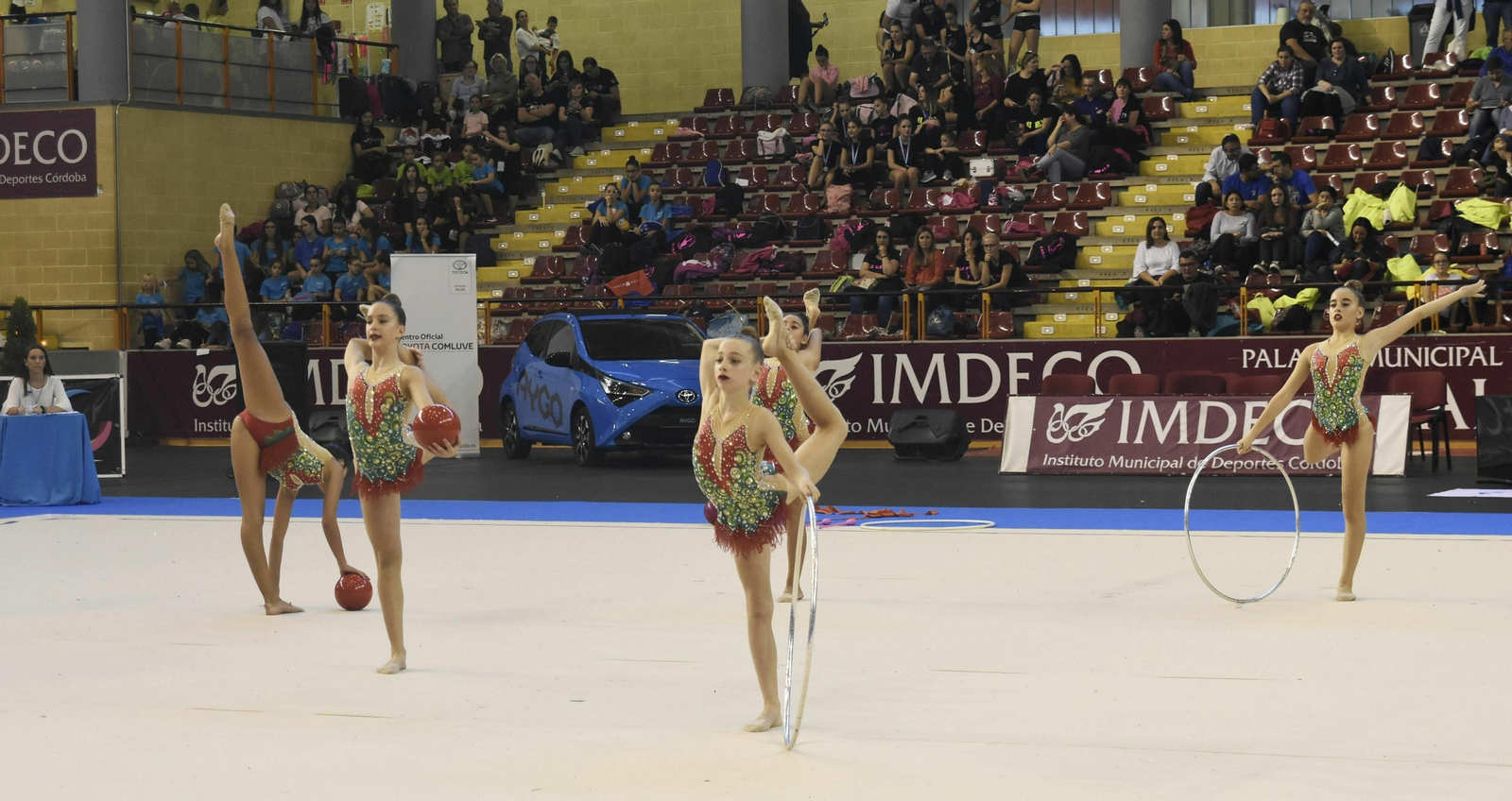 Las fotografías de la fiesta de la gimnasia rítmica del Torneo Nacional Ciudad de Córdoba Lourdes Mohedano