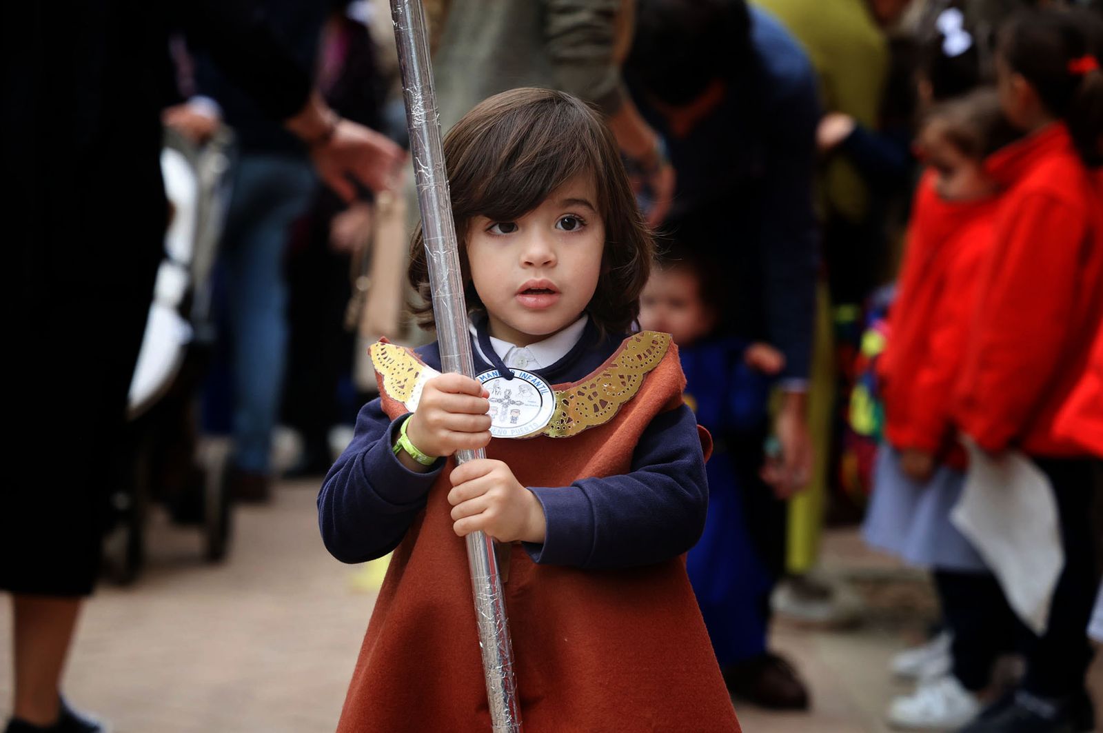 Imágenes de la procesión de la 'Escuela Infantil Mi Pequeño Puerto'