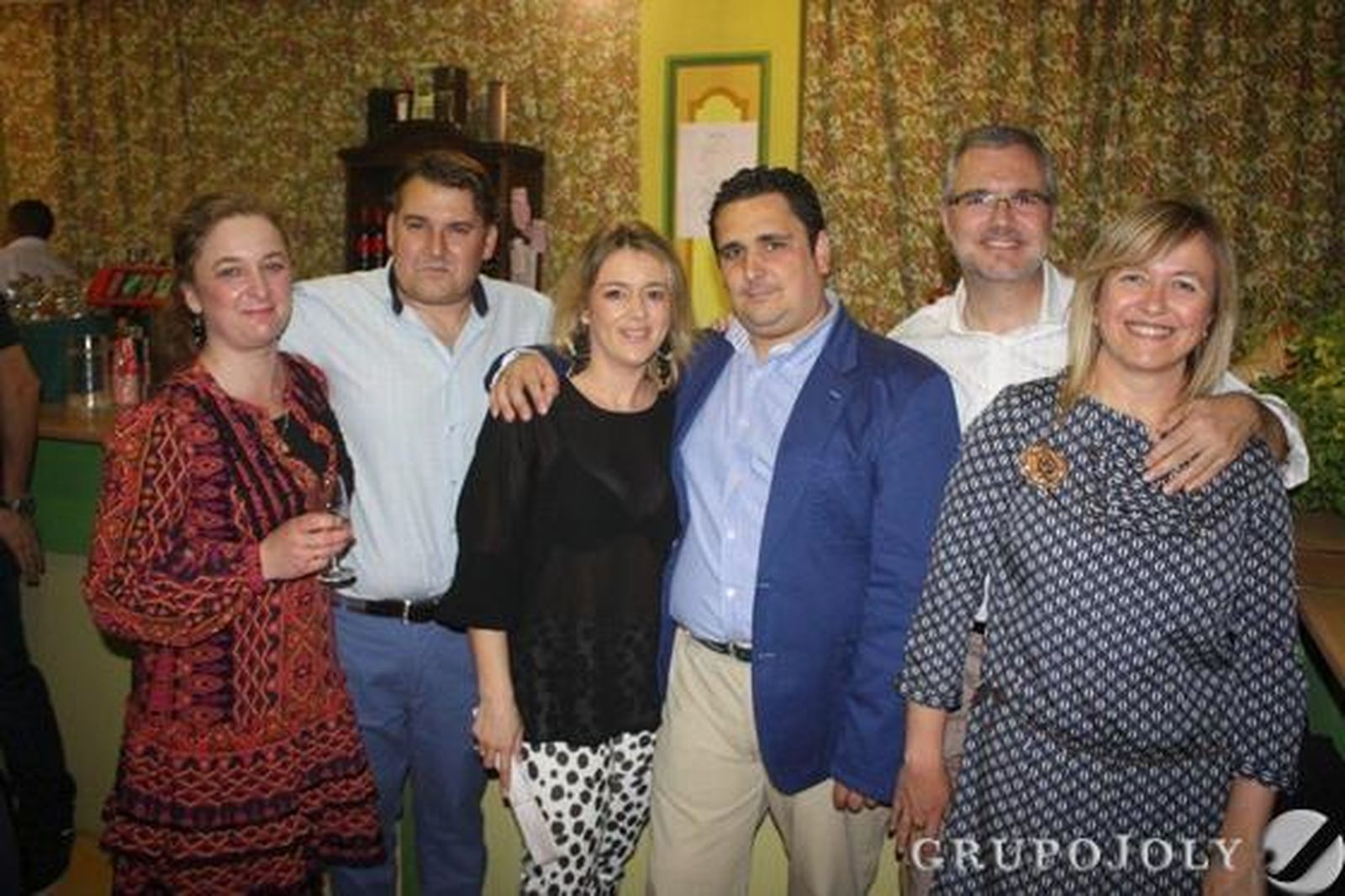 Luis Fregenal, Irene López, José Luis Bernardo, Inés López, Sergio Márquez e Isabel Tejada.