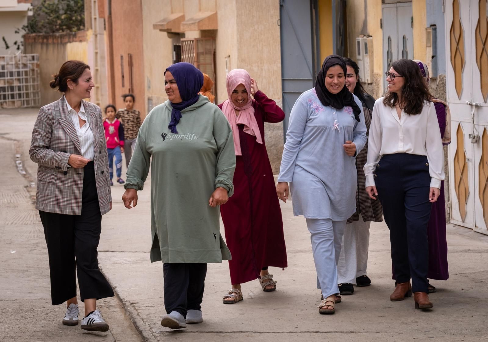 Visita a proyectos empresariales de mujeres en Marruecos.