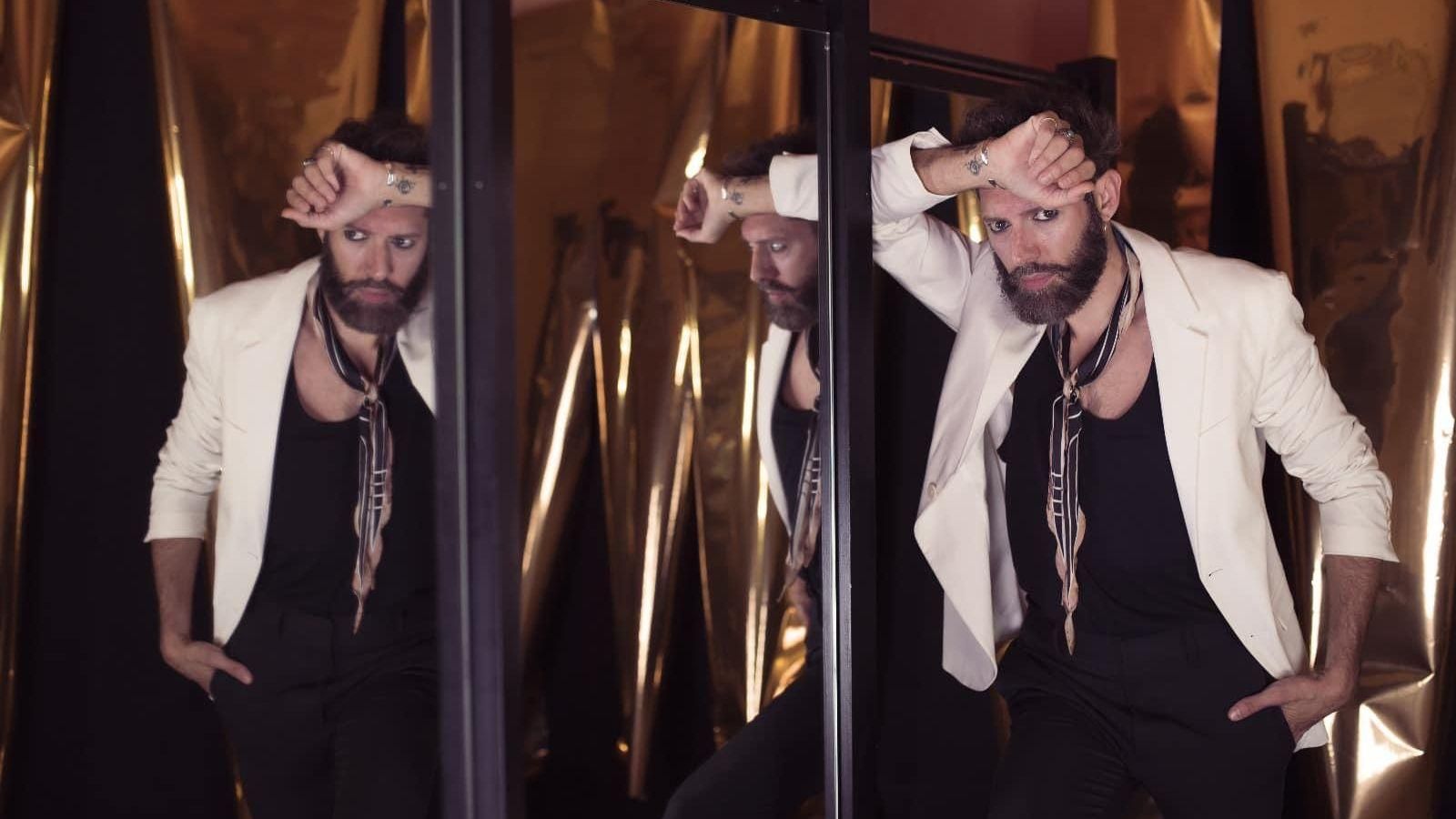 Gero Domínguez, en un cártel promocional.