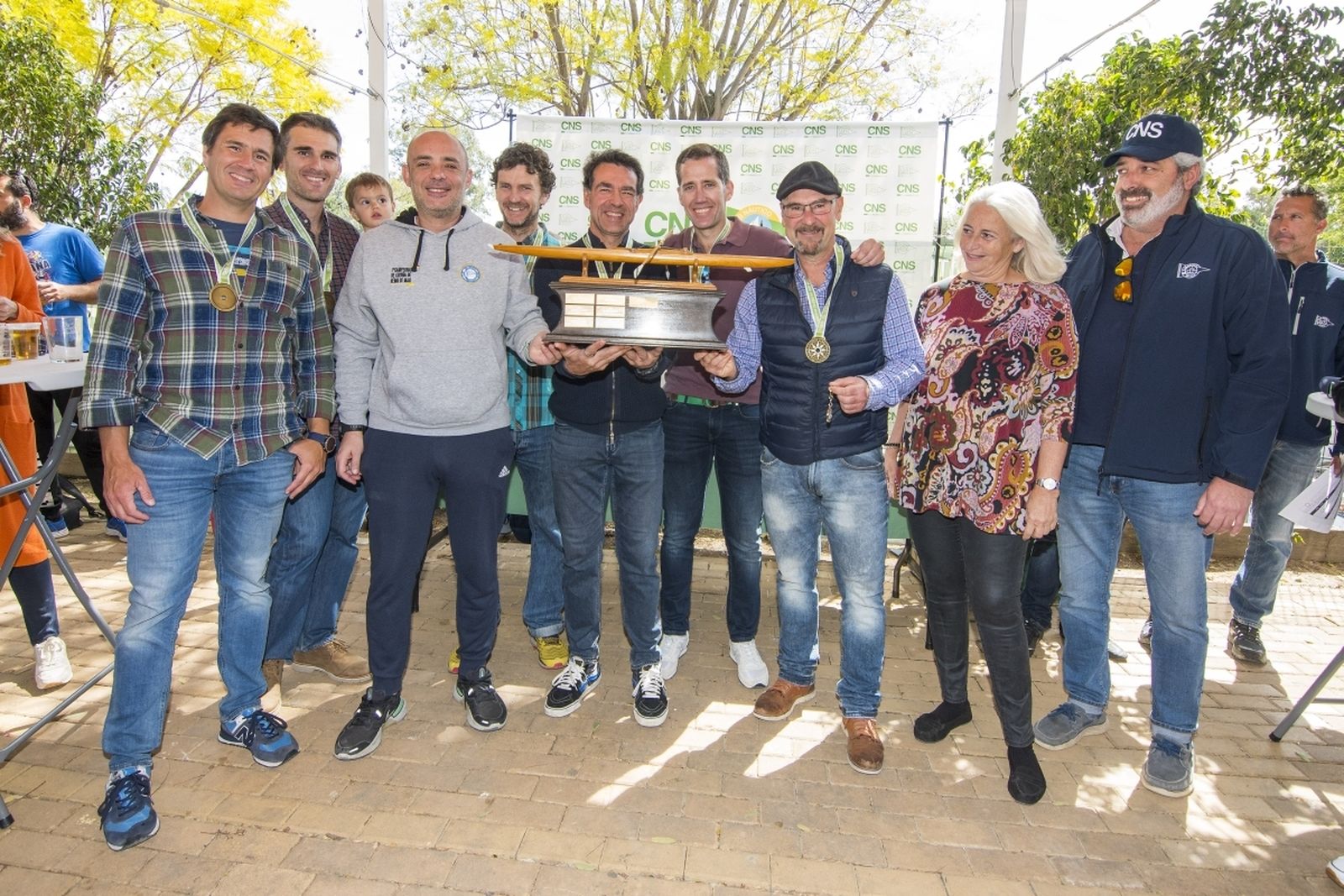 Vencedores de las pruebas de ocho con timonel masculina