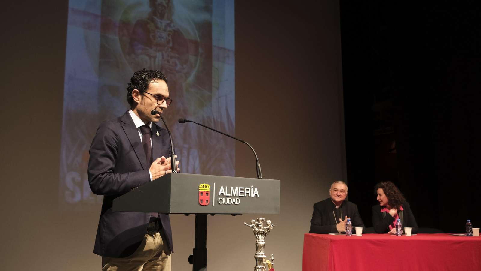 Imágenes de la presentación de la Semana Santa Almería 2023