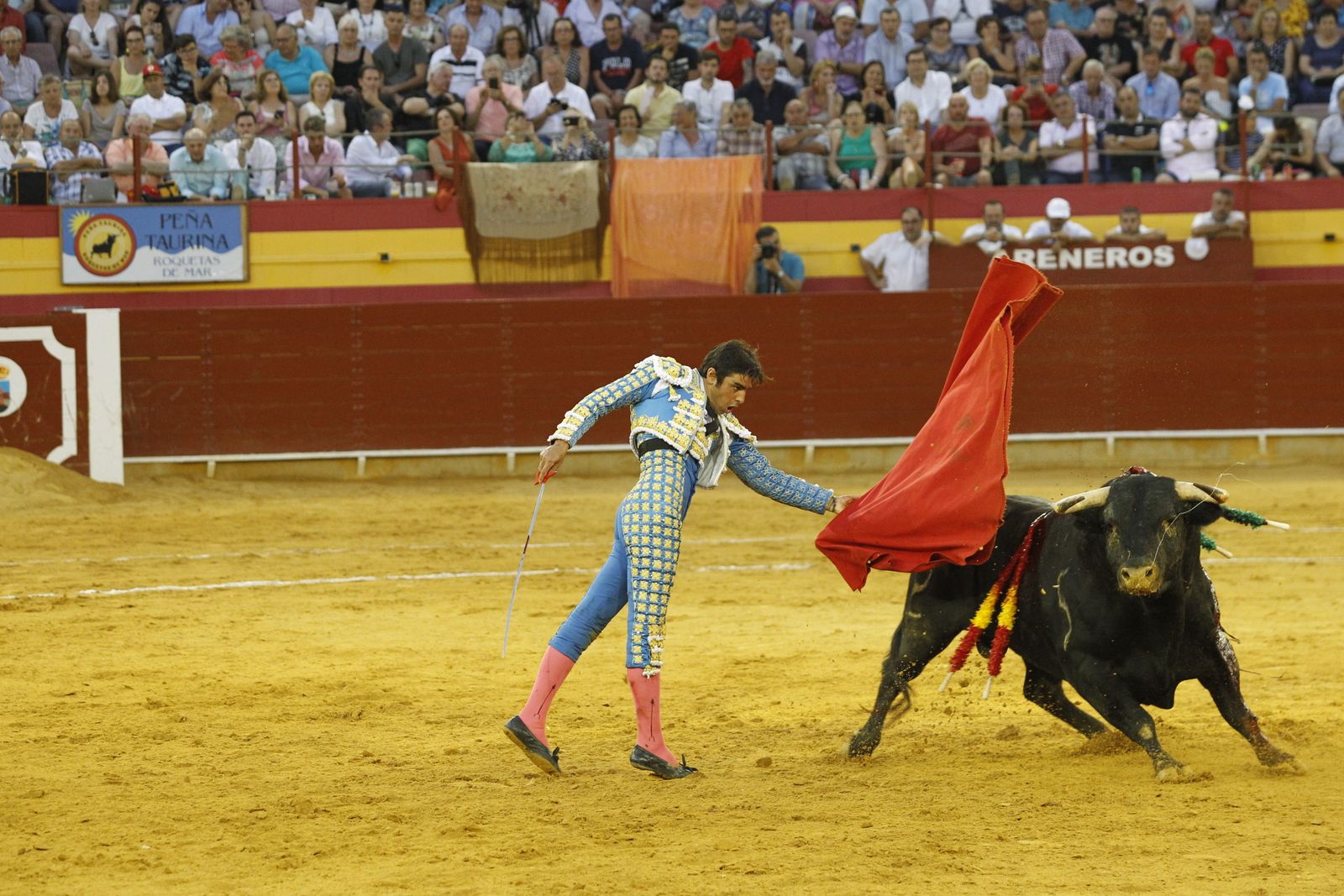 Fotogalería corrida toros Feria Santa Ana-Roquetas de Mar-El Juli-Perera-Aguado