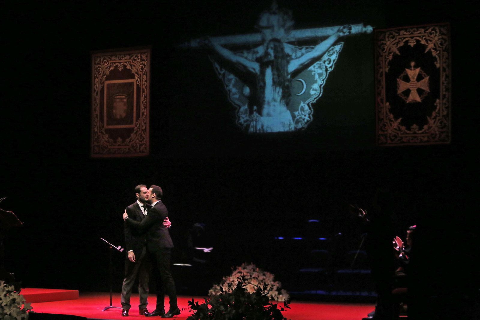 Una imagen del pregón de Antonio Gallardo