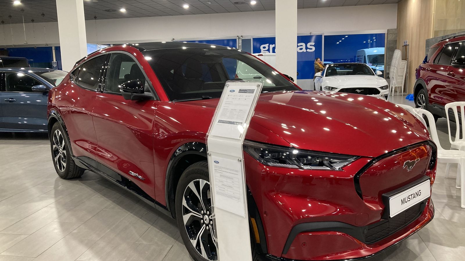 El Ford Mustang Mach-E fue una de las estrellas de este particular evento auspiciado por Garum