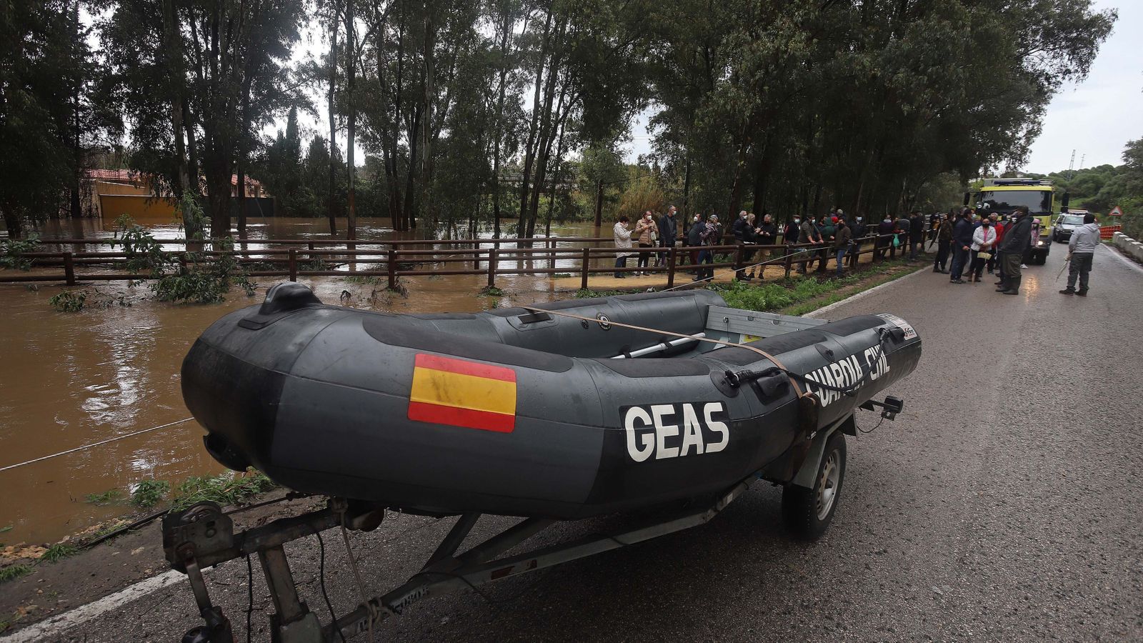 Inundaciones en Los Barrios