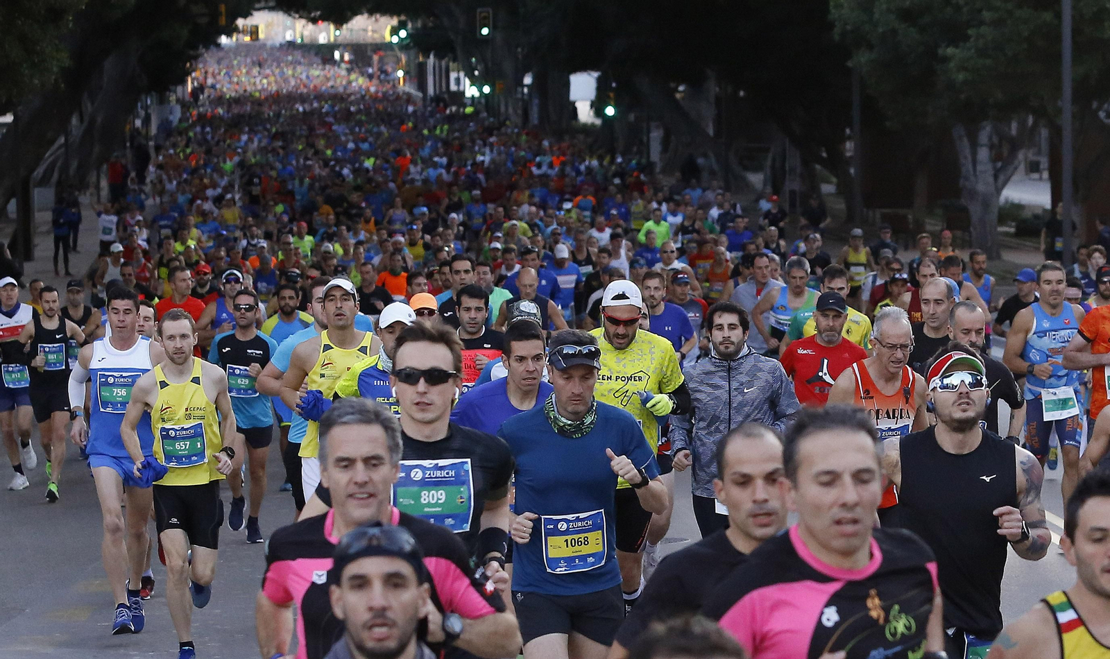 Las fotos del Maratón de Málaga 2019
