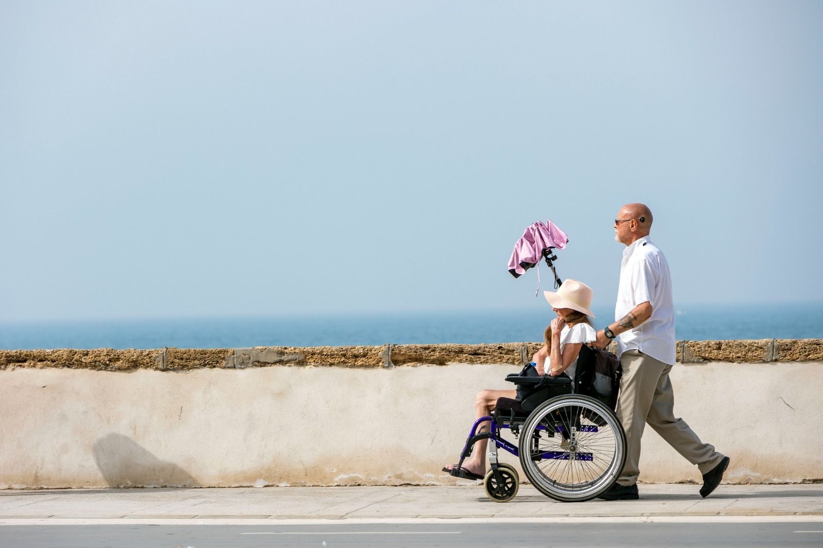Las imágenes de la ola de calor en Cádiz