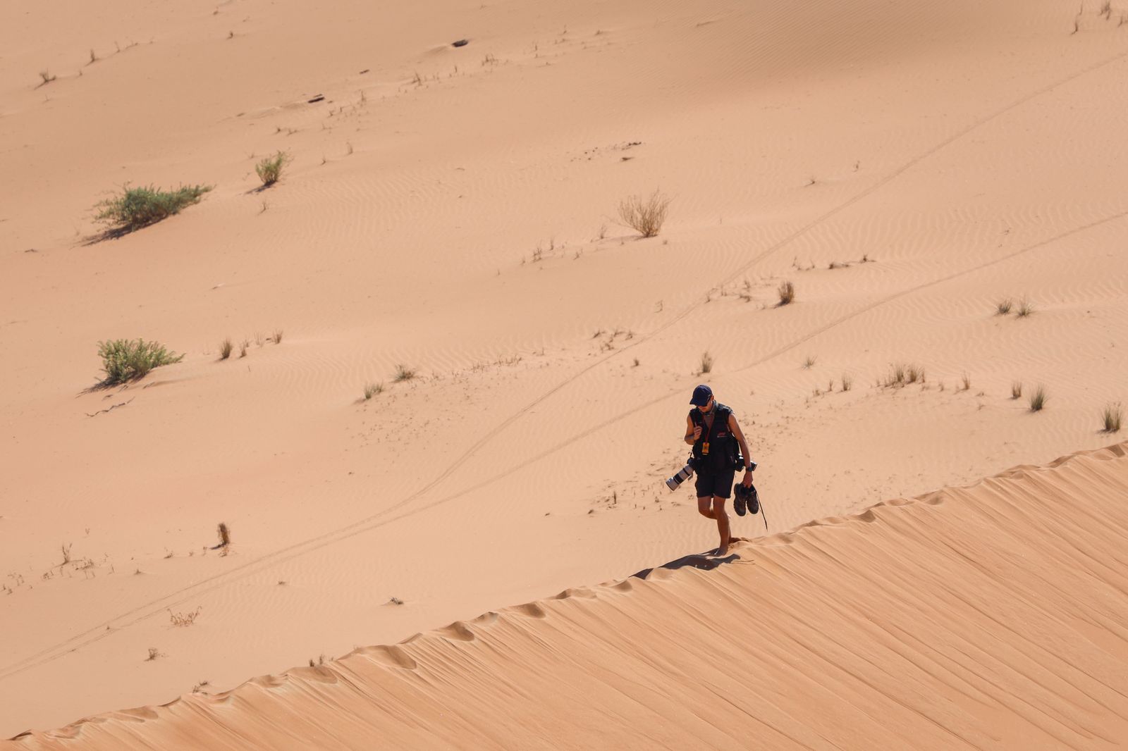 Las mejores fotos del Dakar por las dunas