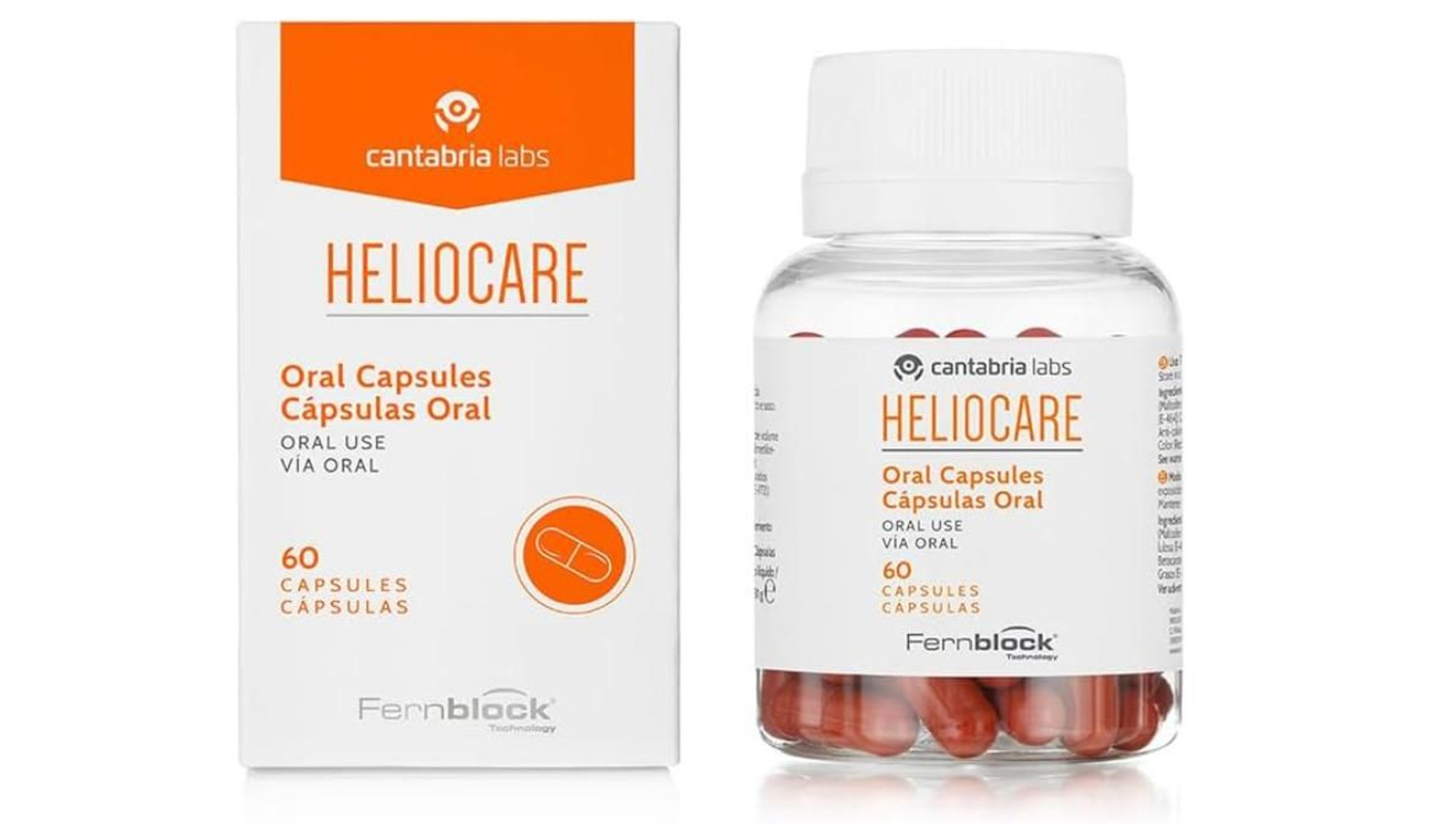 Cápsulas orales Cantabria Labs Heliocare