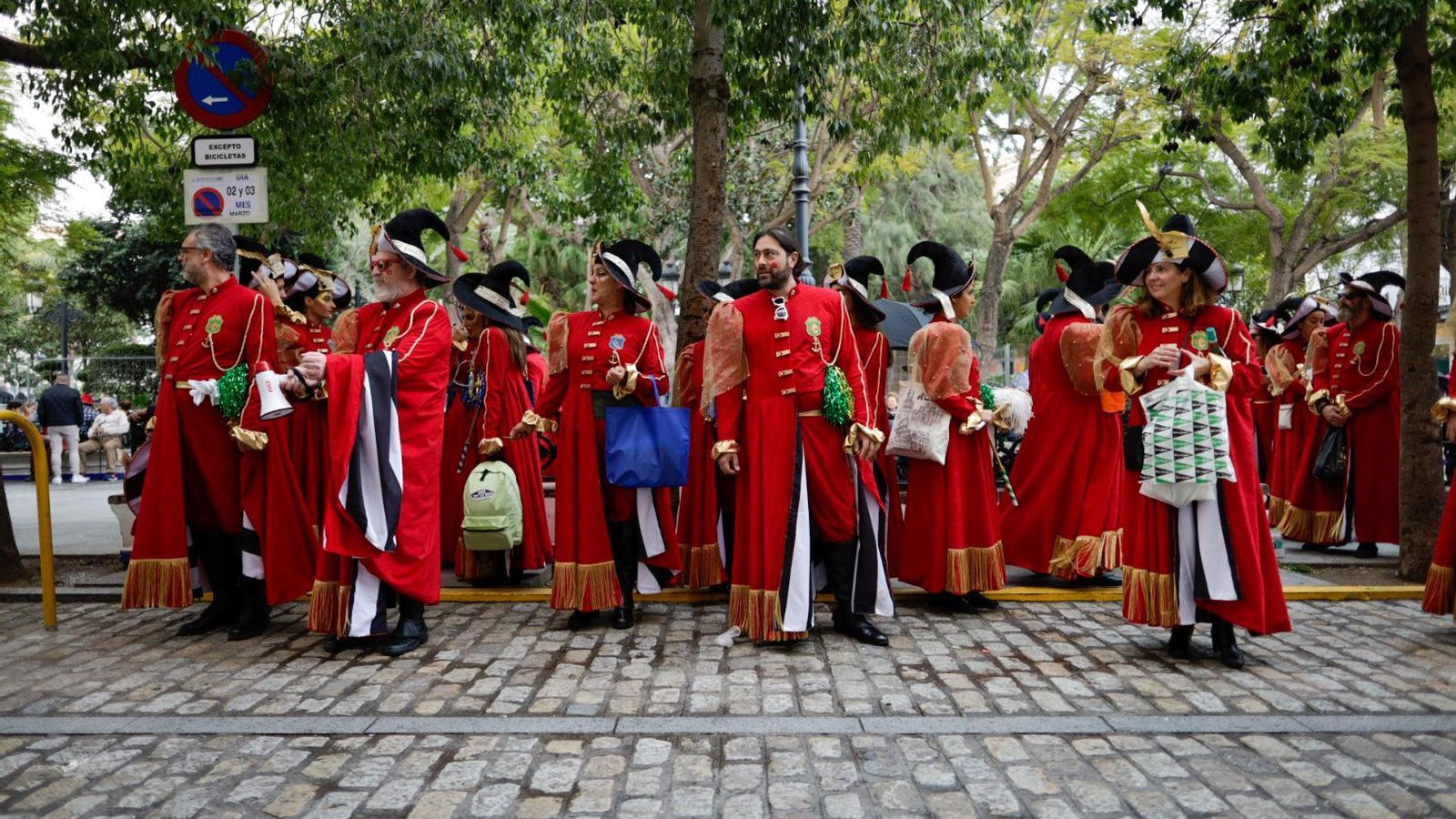 Las mejores imágenes del primer domingo de Carnaval de Cádiz