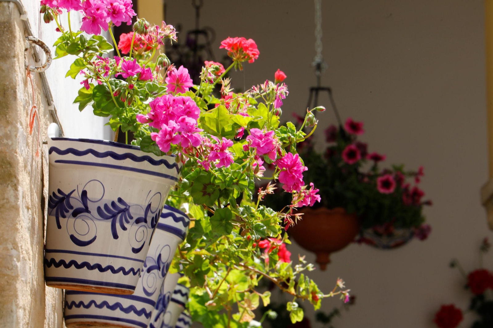 Patio del convento de las Carmelitas Descalzas.