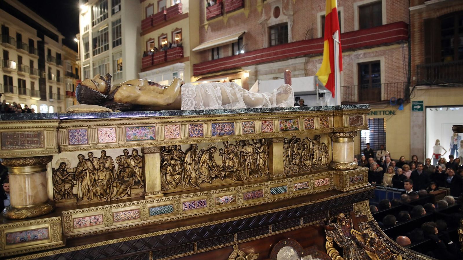 Trono del Sepulcro de Málaga