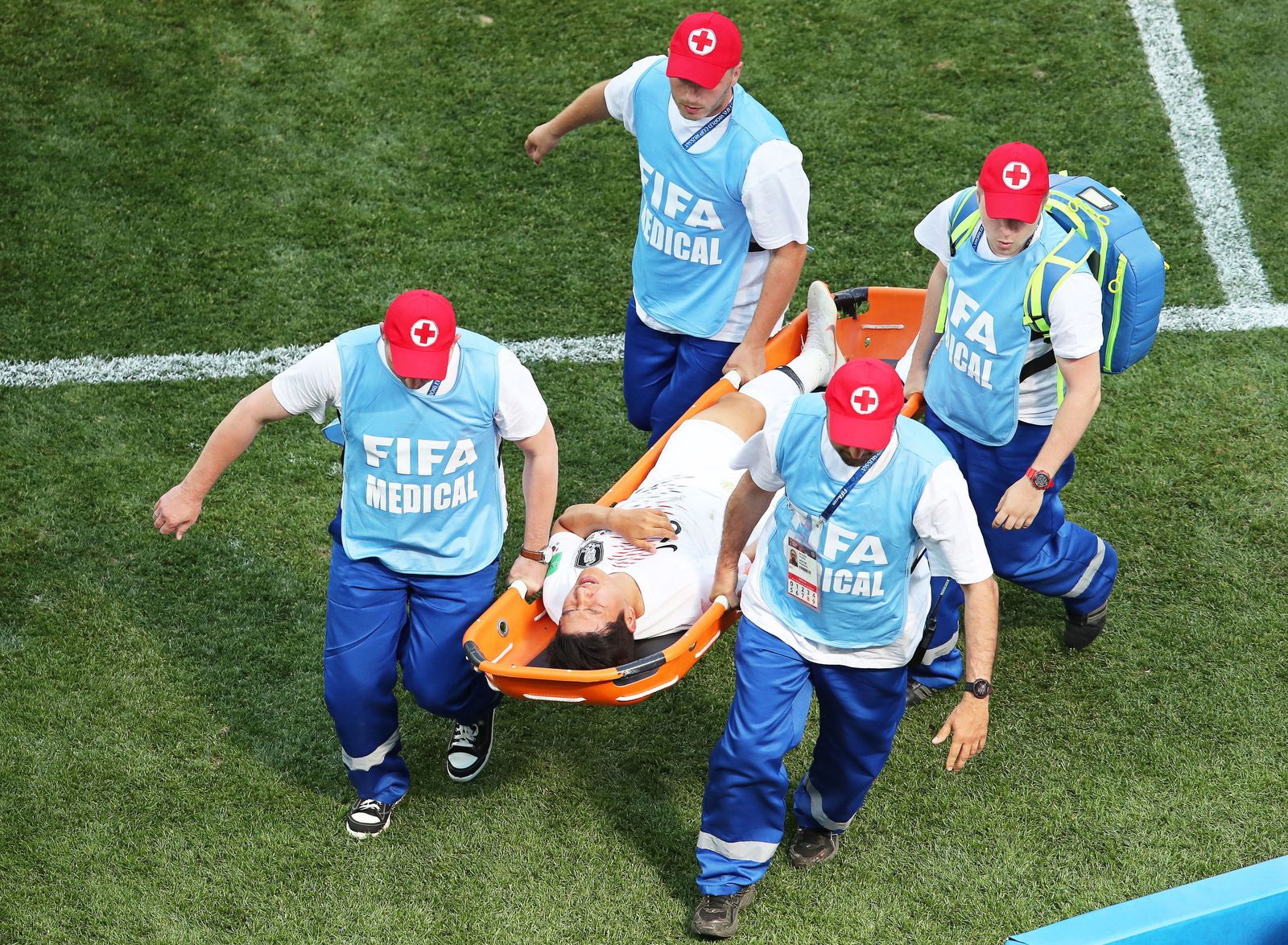 Las imágenes del Suecia-Corea del Sur